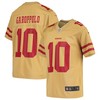 Jimmy Garoppolo San Francisco 49ers Nike Youth Inverted Game Jersey - Gold - Robokeg