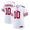 Jimmy Garoppolo San Francisco 49ers Player Game Jersey - White Nfl - Robokeg