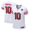 Jimmy Garoppolo San Francisco 49ers Womens 75th Anniversary 2nd Alternate Game Jersey - White Nfl - Robokeg