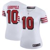 Jimmy Garoppolo San Francisco 49ers Womens Color Rush Legend Player Jersey - White Nfl - Robokeg