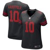 Jimmy Garoppolo San Francisco 49ers Womens Game Jersey - Black Nfl - Robokeg