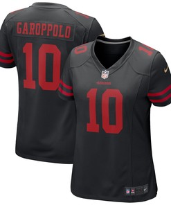 Jimmy Garoppolo San Francisco 49ers Womens Game Jersey - Black Nfl - Robokeg