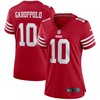 Jimmy Garoppolo San Francisco 49ers Womens Player Game Jersey Scarlet Nfl - Robokeg