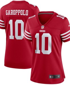 Jimmy Garoppolo San Francisco 49ers Womens Player Game Jersey Scarlet Nfl - Robokeg