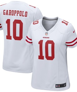 Jimmy Garoppolo San Francisco 49ers Womens Team Color Game Jersey White Nfl - Robokeg
