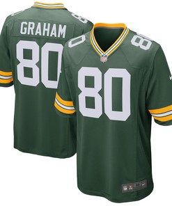 Jimmy Graham Green Bay Packers Game Jersey - Green Nfl - Robokeg