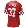 Jimmy Johnson San Francisco 49ers Nfl Pro Line Retired Player Jersey - Red - Robokeg