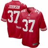 Jimmy Johnson San Francisco 49ers Nike Game Retired Player Jersey - Scarlet - Robokeg