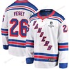 Jimmy Vesey 26 New York Rangers Stanley Cup 2023 Playoffs Patch Away Breakaway Men Jersey - White - Robokeg