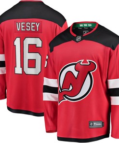 Jimmy Vesey New Jersey Devils Fanatics Branded Home Breakaway Player Jersey - Red Nhl - Robokeg