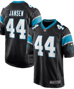 J.j. Jansen Carolina Panthers Game Jersey - Black Nfl - Robokeg