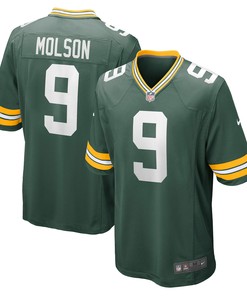 Jj Molson Green Bay Packers Player Game Jersey - Green Nfl - Robokeg