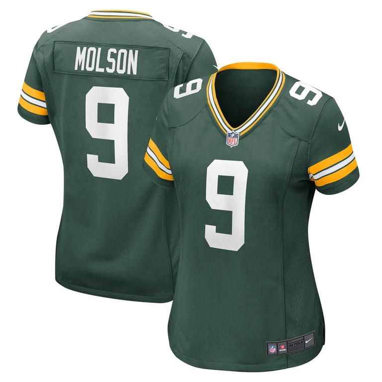 Jj Molson Green Bay Packers Womens Player Game Jersey - Green Nfl - Robokeg