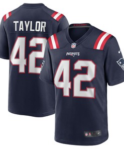 J.j. Taylor New England Patriots Team Game Jersey - Navy Nfl - Robokeg