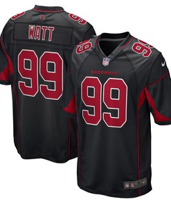 J.j. Watt Arizona Cardinals 2nd Alternate Game Jersey - Black Nfl - Robokeg