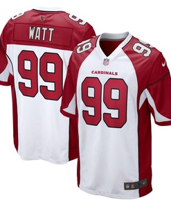 Jj Watt Arizona Cardinals Game Jersey White Nfl - Robokeg