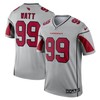 J.j. Watt Arizona Cardinals Inverted Legend Jersey - Silver Nfl - Robokeg