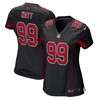 J.j. Watt Arizona Cardinals Womens 2nd Alternate Game Jersey - Black Nfl - Robokeg