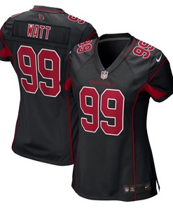 J.j. Watt Arizona Cardinals Womens 2nd Alternate Game Jersey - Black Nfl - Robokeg