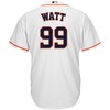 J.j. Watt Houston Astros Majestic Nfl X Mlb Crossover Cool Base Player Jersey - White - Robokeg
