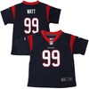Jj Watt Houston Texans Nike Infant Team Color Game Jersey - Navy Blue - Robokeg