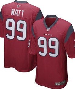 J.j. Watt Houston Texans Nike Player Game Jersey - Red - Robokeg