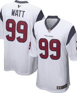 J.j. Watt Houston Texans Nike Player Game Jersey - White - Robokeg