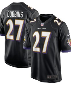 Jk Dobbins Baltimore Ravens Game Jersey Black Nfl - Robokeg