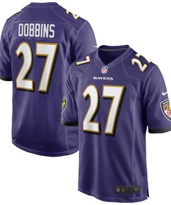 Jk Dobbins Baltimore Ravens Game Jersey Purple Nfl - Robokeg