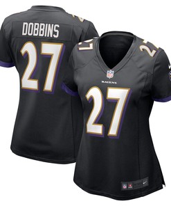 J.k. Dobbins Baltimore Ravens Womens Game Jersey - Black Nfl - Robokeg