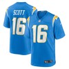 Jk Scott Los Angeles Chargers Game Jersey - Powder Blue Nfl - Robokeg