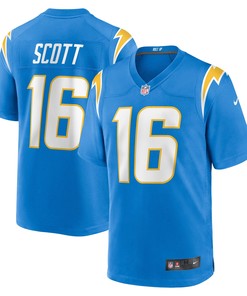Jk Scott Los Angeles Chargers Game Jersey - Powder Blue Nfl - Robokeg