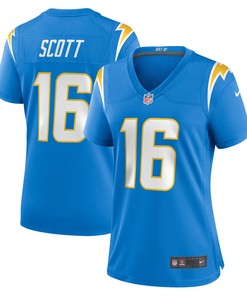 Jk Scott Los Angeles Chargers Womens Game Jersey - Powder Blue Nfl - Robokeg