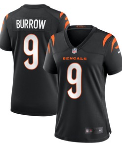 Joe Burrow Cincinnati Bengals Womens Game Jersey - Black Nfl - Robokeg