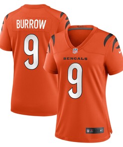 Joe Burrow Cincinnati Bengals Womens Game Jersey - Orange Nfl - Robokeg