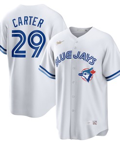 Joe Carter Toronto Blue Jays Home Cooperstown Collection Player Jersey - White Mlb - Robokeg