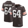 Joe Delamielleure Cleveland Browns Game Retired Player Jersey - Brown Nfl - Robokeg