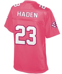 Joe Haden Cleveland Browns Nfl Pro Line Womens Fashion Jersey - Pink - Robokeg