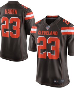 Joe Haden Cleveland Browns Nike Game Jersey - Brown - Robokeg
