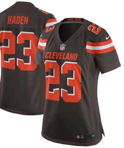Joe Haden Cleveland Browns Nike Womens Game Jersey - Brown - Robokeg