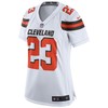 Joe Haden Cleveland Browns Nike Womens Game Jersey - White - Robokeg
