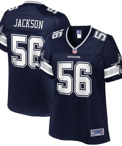 Joe Jackson Dallas Cowboys Nfl Pro Line Womens Player Jersey - Navy - Robokeg