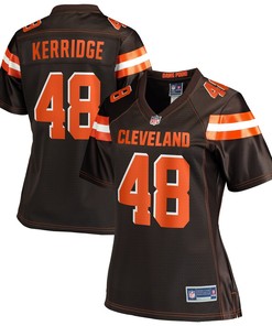 Joe Kerridge Cleveland Browns Nfl Pro Line Womens Player Jersey - Brown - Robokeg