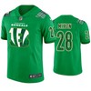 Joe Mixon Cincinnati Bengals #28 Jersey St. Patricks Day Kelly Green Lucky - Men - Robokeg