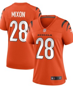 Joe Mixon Cincinnati Bengals Womens Game Jersey - Orange Nfl - Robokeg
