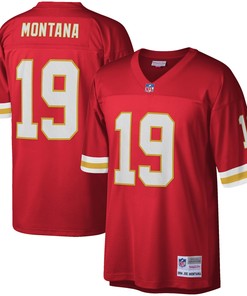 Joe Montana Kansas City Chiefs Mitchell & Ness 1994 Legacy Replica Jersey - Red Nfl - Robokeg