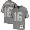 Joe Montana San Francisco 49ers Mitchell & Ness 1990 Retired Player Metal Replica Jersey - Charcoal Nfl - Robokeg