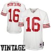 Joe Montana San Francisco 49ers Mitchell & Ness Authentic Throwback Jersey - White Nfl - Robokeg