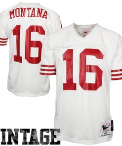 Joe Montana San Francisco 49ers Mitchell & Ness Authentic Throwback Jersey - White Nfl - Robokeg