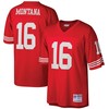 Joe Montana San Francisco 49ers Mitchell & Ness Big & Tall 1990 Retired Player Replica Jersey - Scarlet Nfl - Robokeg